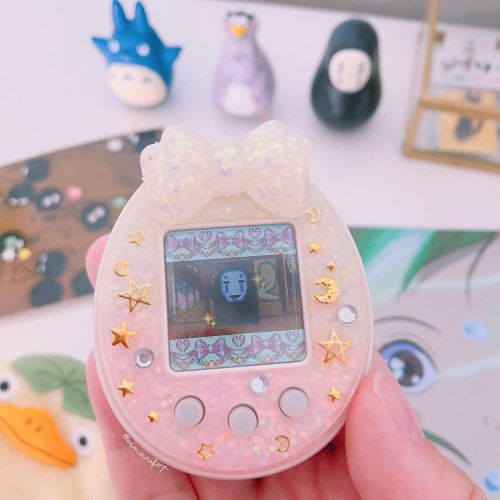 ♨️ カオナシ ♨️ ༶ ༶ ༶ ༶ ༶ #たまごっち #拓麻歌子 #tamagotchi #tamagotchips #bandai #gamergirl #toystagram #toycolle