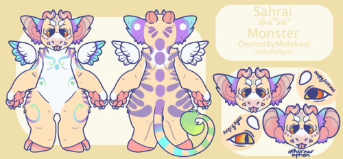 Ref Sheet Of My Sona Made By The Great FluffGuts On Instagram
