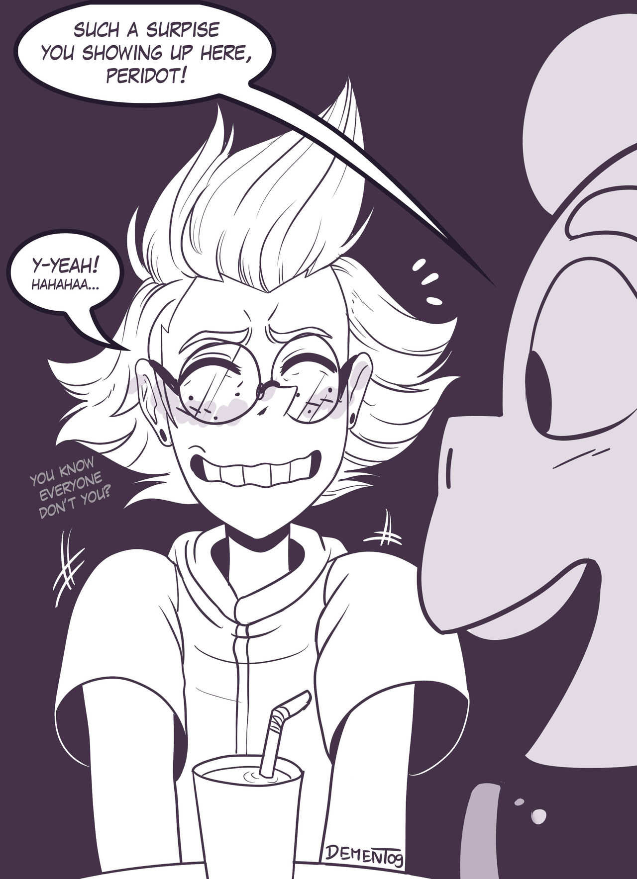 dement09:  YALL REMEMBER WHEN I HAD AN AU COMICS THAT I UPDATED LASTLY 9 MONTHS AGO????Well