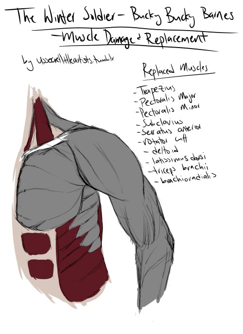 ussecretlittleartists: -Inspired by therealdeepsix’s meta on The Winter Soldier’s/Bucky&