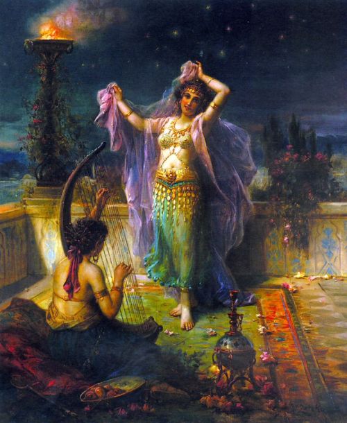 Arabian Nights by Hans Zatzka