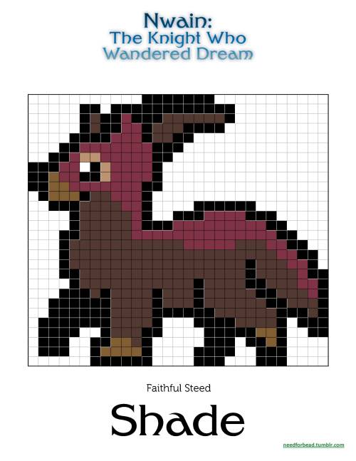 Nwain:  ShadeNwain is an animated web comic created by Terrana Cliff.More Nwain perler bead des
