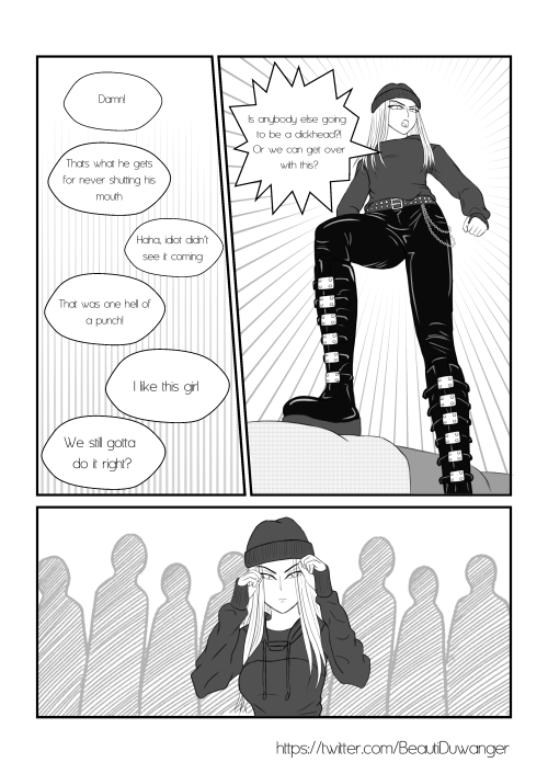 Rowvember: ApprovalLate to the party&hellip; but I made a short comic/manga for first day of Rowvemb