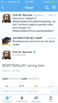 seas-andpalmtrees:  lollll Cole sprouse