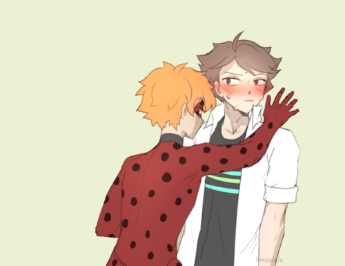 limesicle: Oihina Week, Day 5: crossover I chose a Miraculous Ladybug crossover since I’ve bee