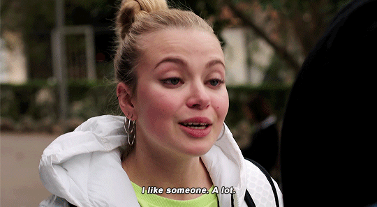 izzienewton:  I’m not going to run away. I know that I want to be with you, and