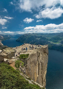 best-lovequotes:  Via 10 Places to Visit in Norway - Preikestolen Pulpit Rock