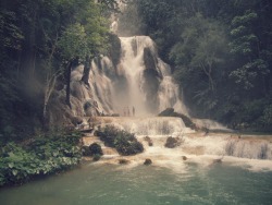 thestatictraveller:Kuang Si FallsLuang Prabang,