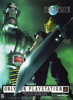 foreverfandom50-50: purple–monkey–dishwasher: Final Fantasy 7 the first Final Fantasy I ever played and I love it to death 