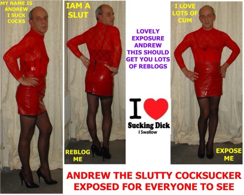 julietrt:Sissy Slut Andrew Exposed. Posted as instructed so i get reblogs and lose control of this p