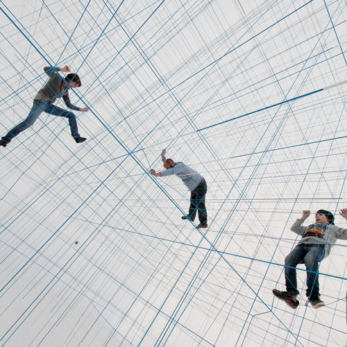 wetheurban:ART: Design Collective Numen/ForUse Create Inhabitable String Jungle Gym Croatian-austr