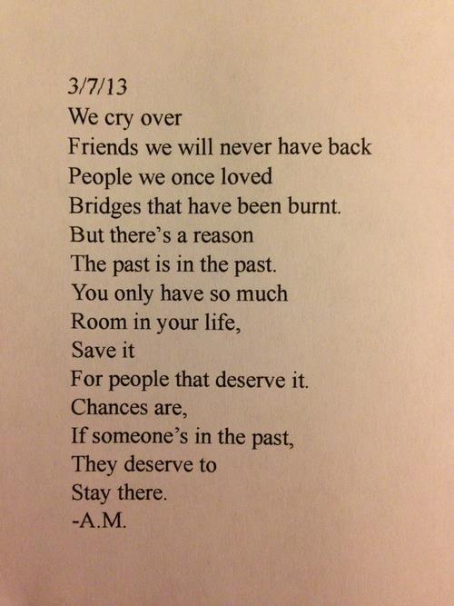 If you're not the one