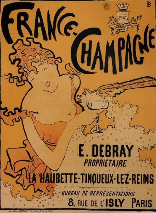 French vintage chocolate advertisement