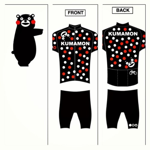 wtfkits:Ever since seeing this kit I have had nightmares of a mute Kumamon pointing at my bike while