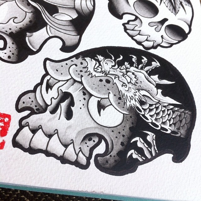 60 Awesome Dragon Skull Tattoo Designs for Men [2024 Guide] | Skull tattoo, Skull  tattoo design, Tattoo designs men