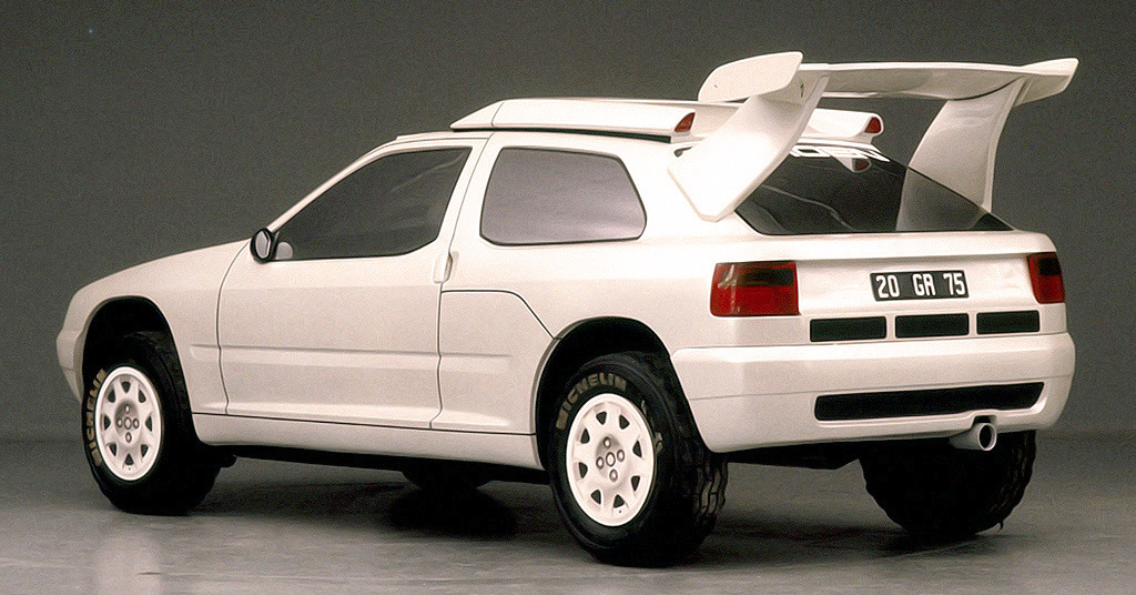 carsthatnevermadeit:  Citroen ZX Rally Raid Concept, 1990. A prototype for Citroenâ€™s