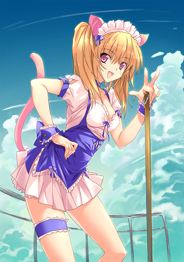 suddenurgeforanime:  Nekomimi maids