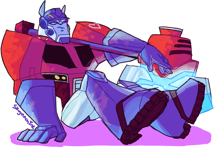 skymachine:  (uses almost 17 years of art experience to draw sexy firefighter Optimus