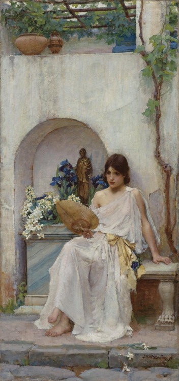 laclefdescoeurs:Flora, John William Waterhouse