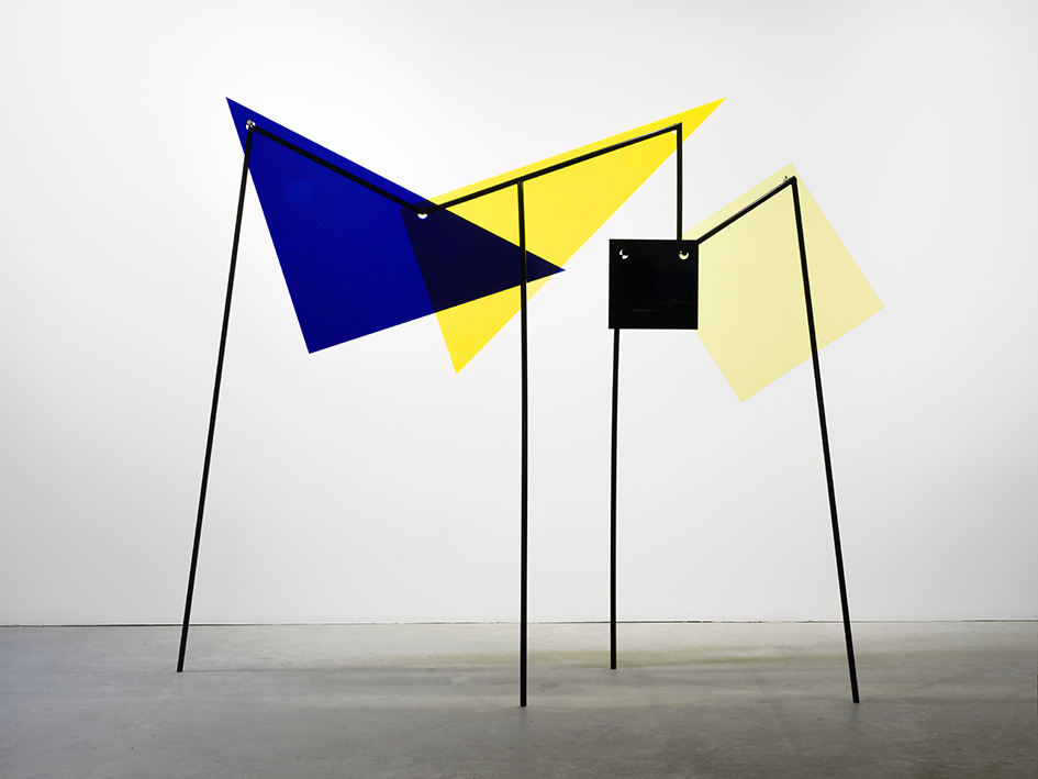 exasperated-viewer-on-air:  Amalia Pica - Similama, 2014 color coated steel, coloured