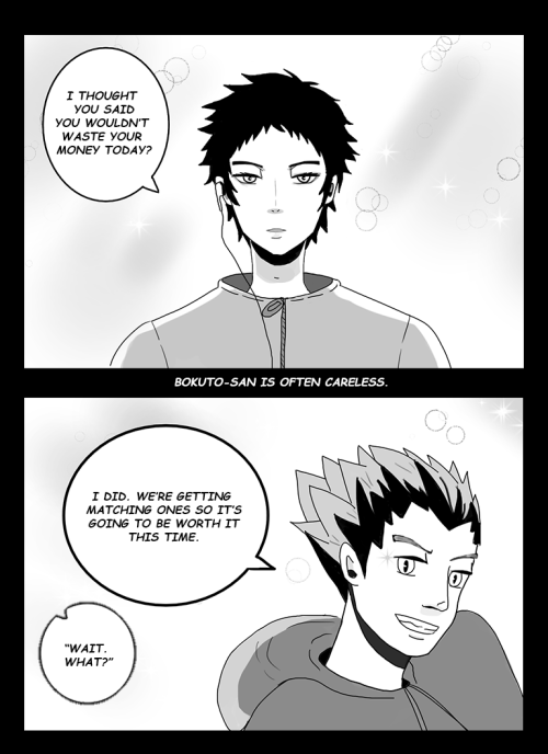 struck by your electric love / OR: Akaashi realizes that he’s fallen in love with his captain. 