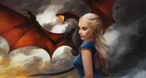 artofthrones: The wrath of the dragon by amytiedup