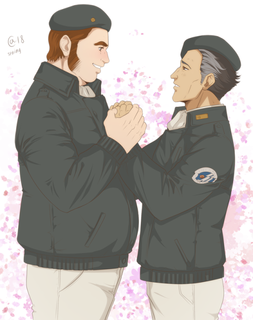 autumn-sacura:  LOGH shipping week - Patrichev x Murai  (for the full nsfw version visit my Patreon)
