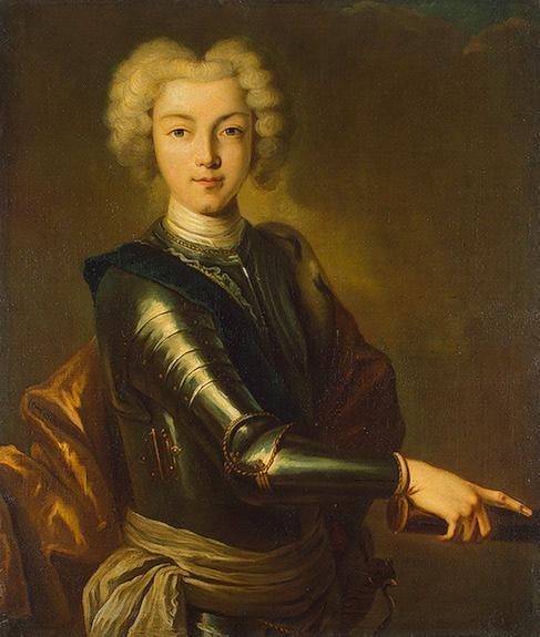 Tsar Peter II of Russia (23 October 1715 – 30 January 1730). Peter was crowned at the age of 1
