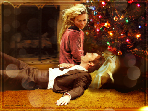 songfordecem: AU Meme | Pete’s World - One Last Present to Unwrap He asks her to wait jus