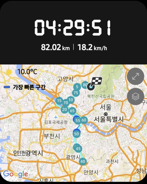 허벅지 터지는줄~ 비대면 자전거 운동 시작!!!(Gwangmyeong에서) www.instagram.com/p/CMZa92EFjFi/?igshid=10pkdmkmo9