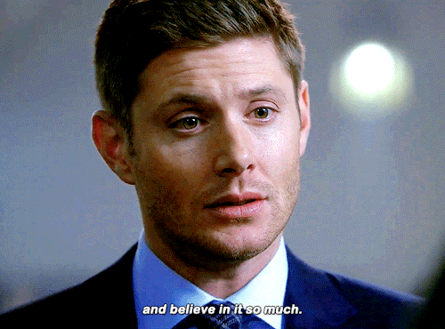 winchestergifs:I got a question. How does someone, uh, like you end up, you know…?