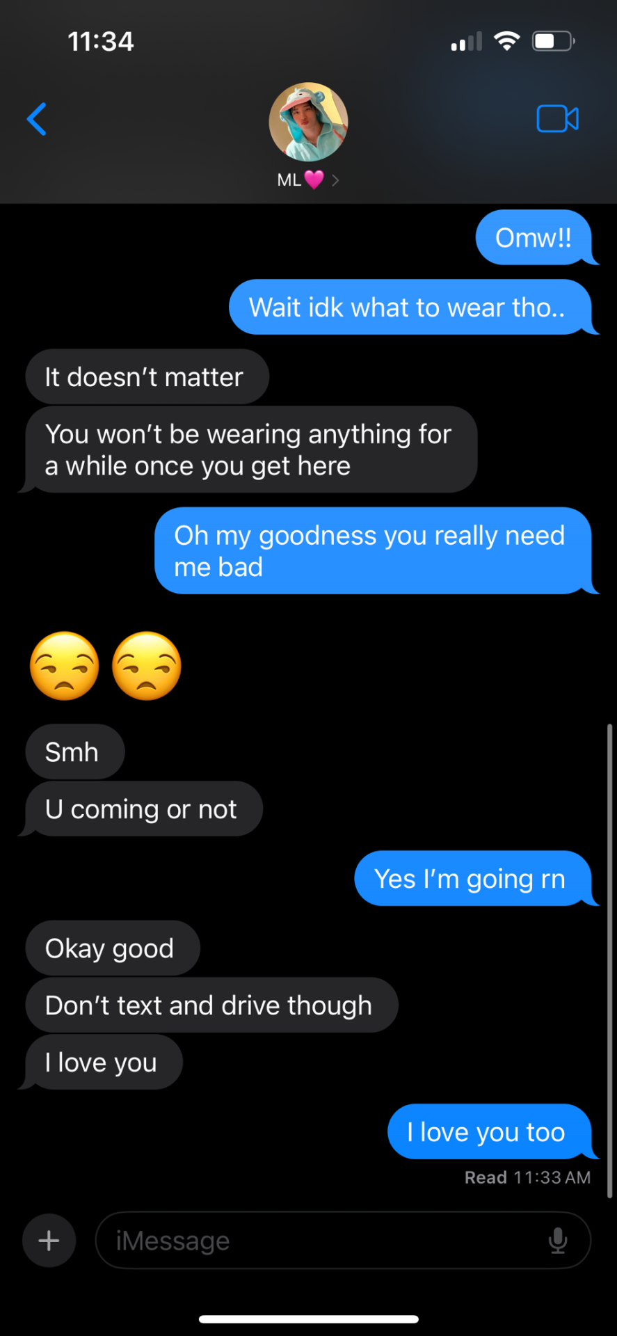 P1H Texts (when They Miss You)