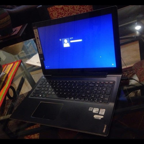 After years of neglect, I’ve finally bought myself a new laptop. With my own hard-earned money