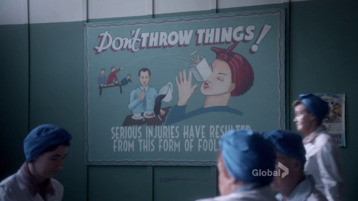 unsuspectingfish:  AHAHAHAHAHAHAHAHA   I love signs in the background of shows