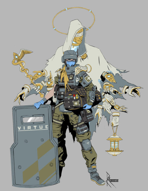 Agents of Virtue: CHARITY by CrazyAsian1 Agetns of Virtue: Charity. Using their knowledge of battlef