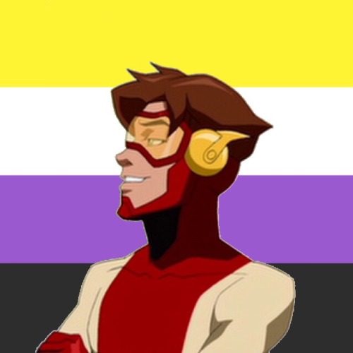 pansexual and nonbinary bart allen icons for @irlbartallen ☆