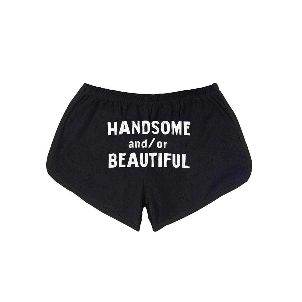 BOOTY SHORTSFor when yous just GOTTA be distracting…Available now —> https://markiplier.com/collections/m-logo-tees/products/handsome-beautiful-short-shortsAll proceeds to #TeamTreesHandsome/Beautiful Short Shorts