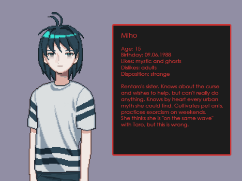 main characters.