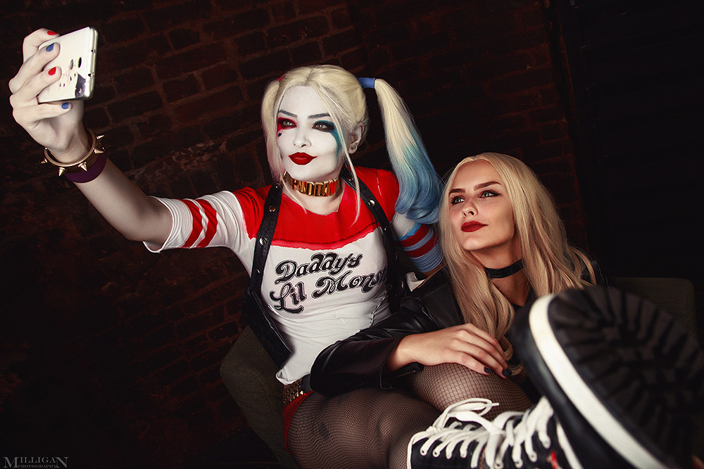   Harley Quinn &amp; Black Canary Marika Greek as HarleyJerryRevy as Canary