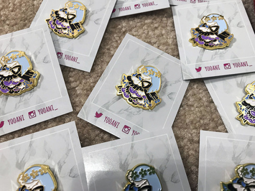 Online Store reopen till 08/02! http://yooani.fwscart.com/ -NEW Enamel pins are added!  -MissingU st