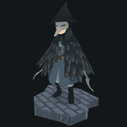 robopolis:Eileen the Crow, one of my favorite characters from Bloodborne. You can check out her mesh