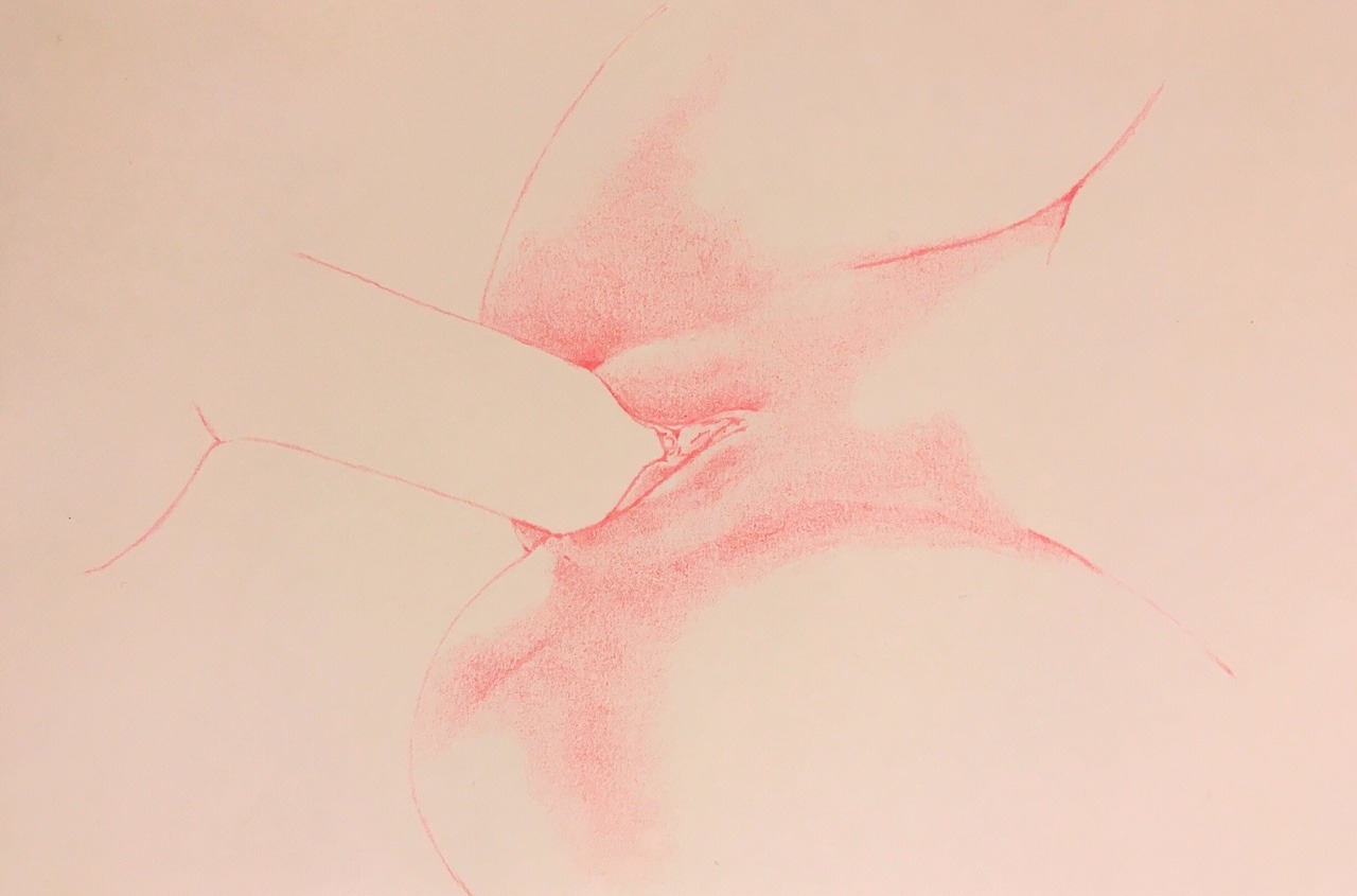 ismaelguerrier:  Late Night Drawing (Color pencil on paper) Instagram: ismael.guerrier.art