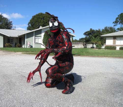 costrader:  Troa just uploaded this EPIC Carnage Cosplay to CosTrader, and he is accepting commissions on his Spiderman inspired costumes!
