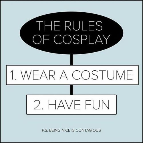 alexmassacrecosplay: Just a friendly reminder &amp; be excellent to one another. It goes along w