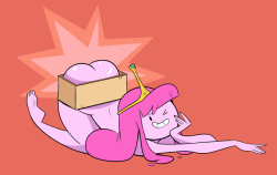 bluedragonkaiserplus:  grimphantom2:  ninsegado91: Bubble butt I want 10 of those  So I see Bubblegum’s a Mimic for Halloween.  ;9