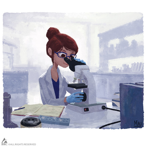 These Are Two Illustrations I Did For The “Alex And Sylvia” Short I Got To Work On Produced By BRC