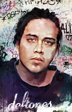 vladrodriguez:  Tribute Art Chi Cheng, (born July 15, 1970 in Davis, California) is an American musician, best known as the bass guitarist for the American rock band Deftones. As you may or may not know, Chi Cheng (bass player of Deftones) was in
