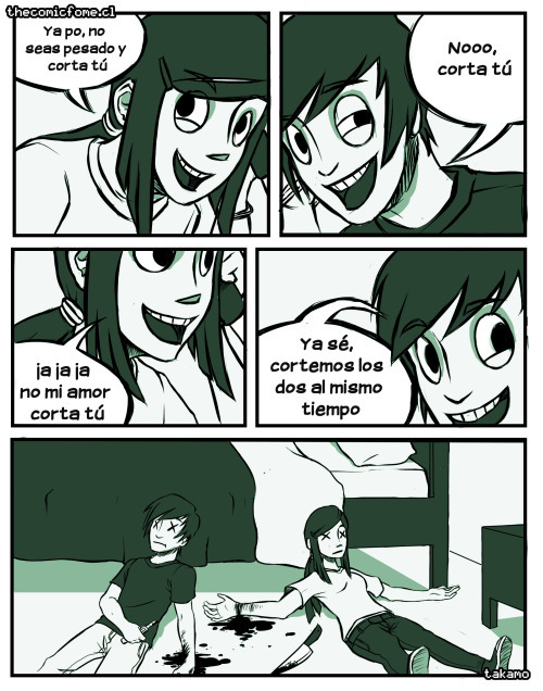 manextreme:  Cuando dos emos se juntan puede ser fatal. 