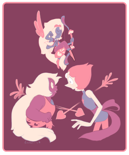 XXX gracekraft: Pearlmethyst Week Day 4 - Valentine’s photo