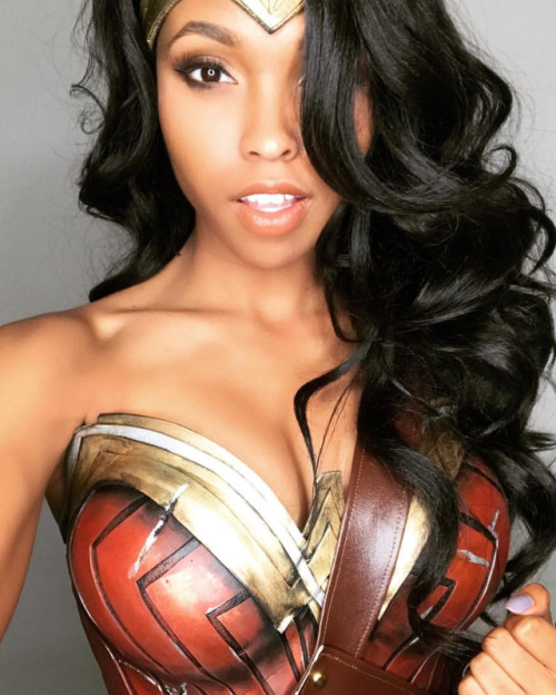 Wonder women #blackwomenincostume (at Paradise Island/Themyscira)